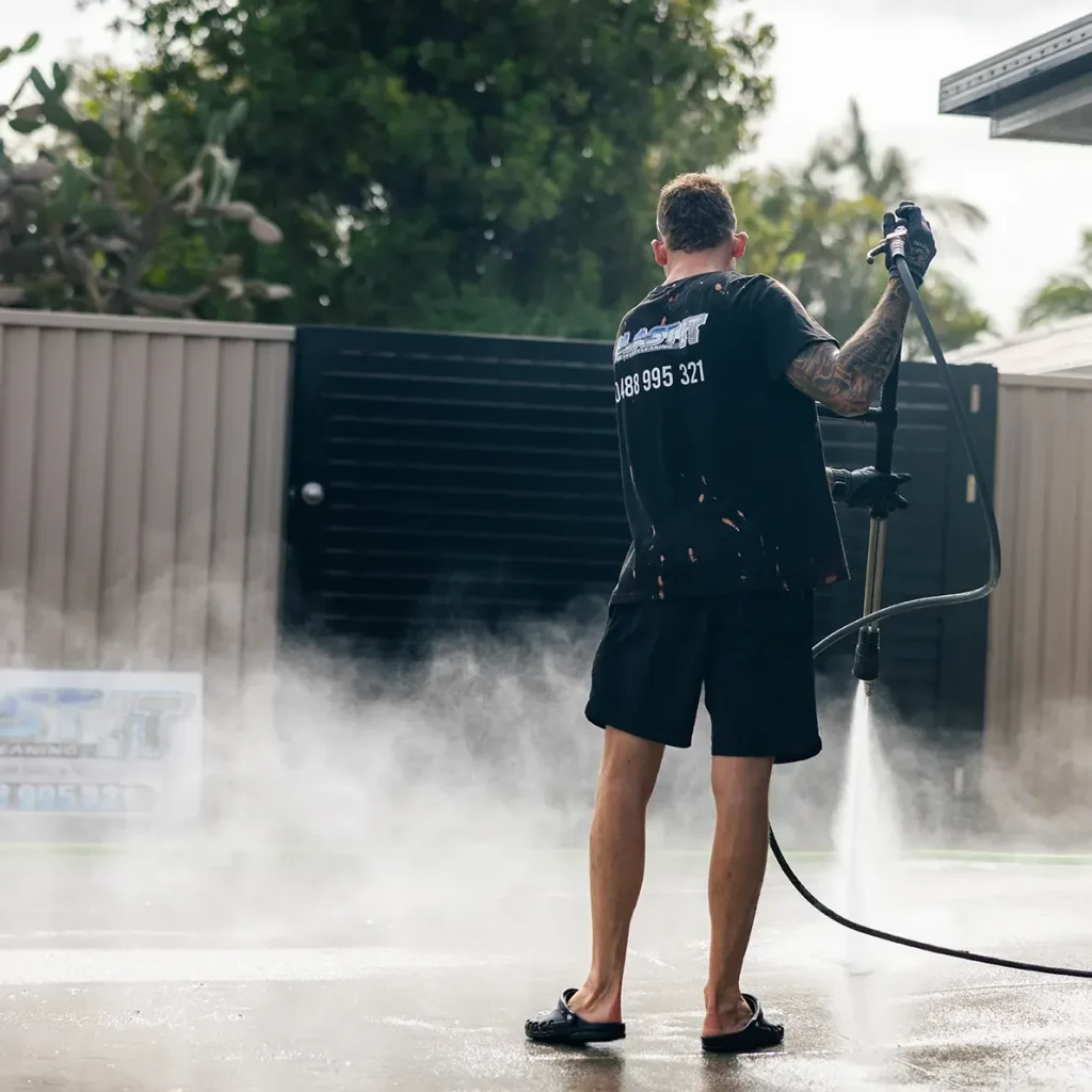 Gold Coast Pressure Wash Driveway